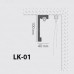 Lubinis užuolaidų profilis H10cm LK01